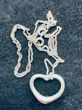Silver 925 Necklace with Heart
